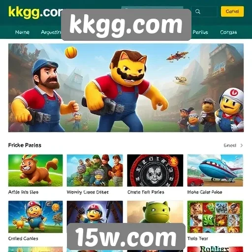 Análise das principais categorias de jogos no kkgg.com